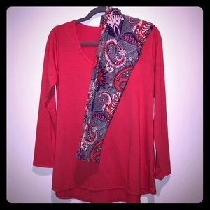 GOREGOUS coarlly pink Lynnea and leggings OS